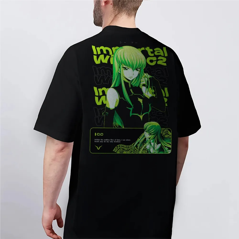 New Code Geass T-Shirt C.C. Ch - огляд і ціна Anime Merchandise Shop