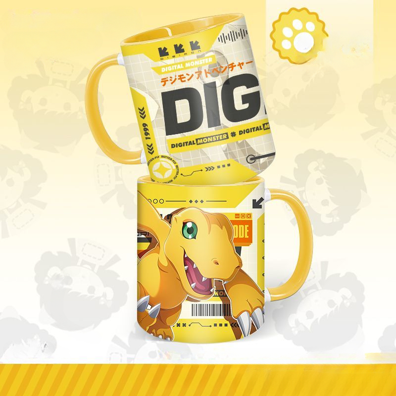 Digimon anime character mercha - огляд і ціна Anime Merchandise Mugs