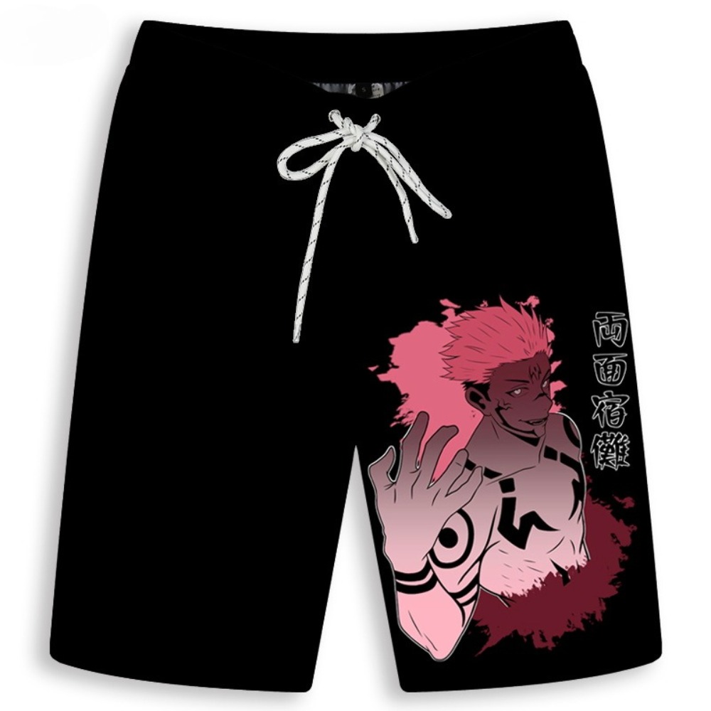 Men's Gojo Satoru Printed Shor - огляд і ціна Anime Merchandise Shop