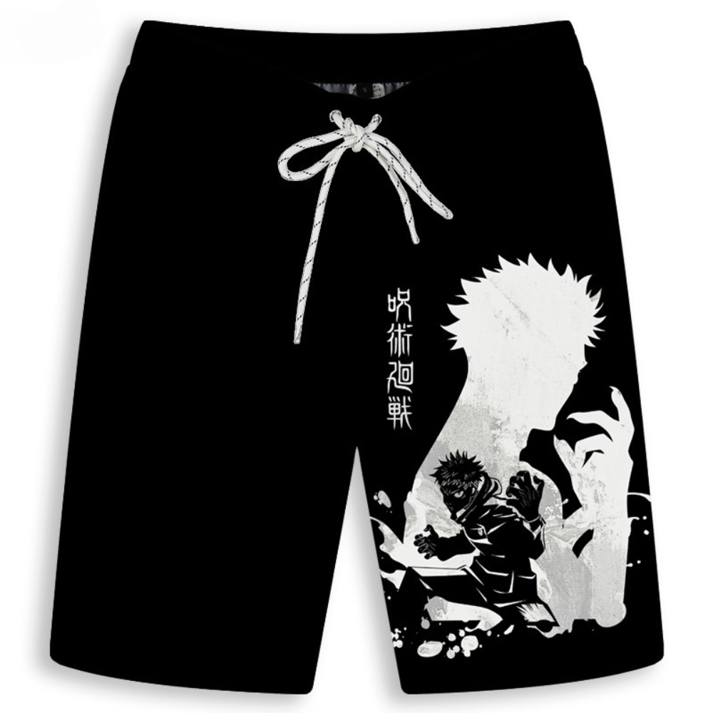 Men's Gojo Satoru Printed Shor - огляд і ціна Anime Merchandise Shop