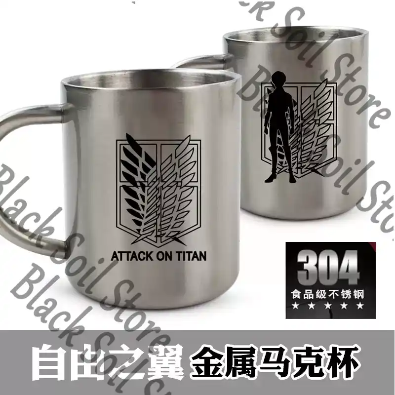 Anime Attack on Titan Levi Ack - огляд і ціна Anime Merchandise Mugs