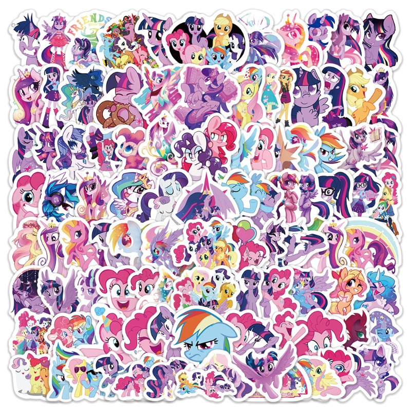 100pcs Cartoon My Little Ponys - огляд і ціна Anime Merchandise Usa