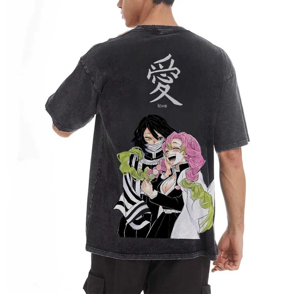 Kimetsu No Yaiba Washed T-Shir - огляд і ціна Anime Merchandise Shop