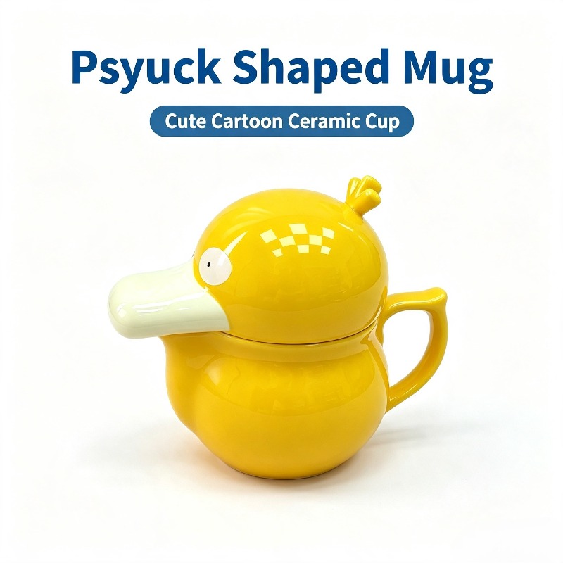 Creative Psyduck House Ceramic - огляд і ціна Anime Merchandise Mugs