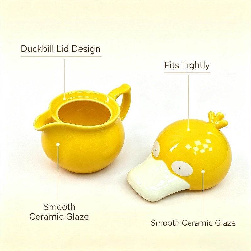 Creative Psyduck House Ceramic - огляд і ціна Anime Merchandise Mugs
