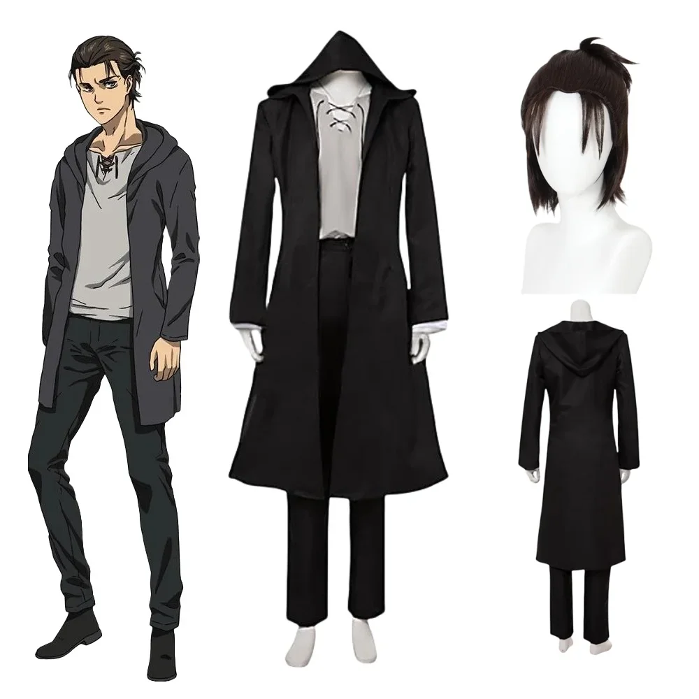 2026Eren Jaeger Cosplay Costum - огляд і ціна Anime Merchandise Clothes