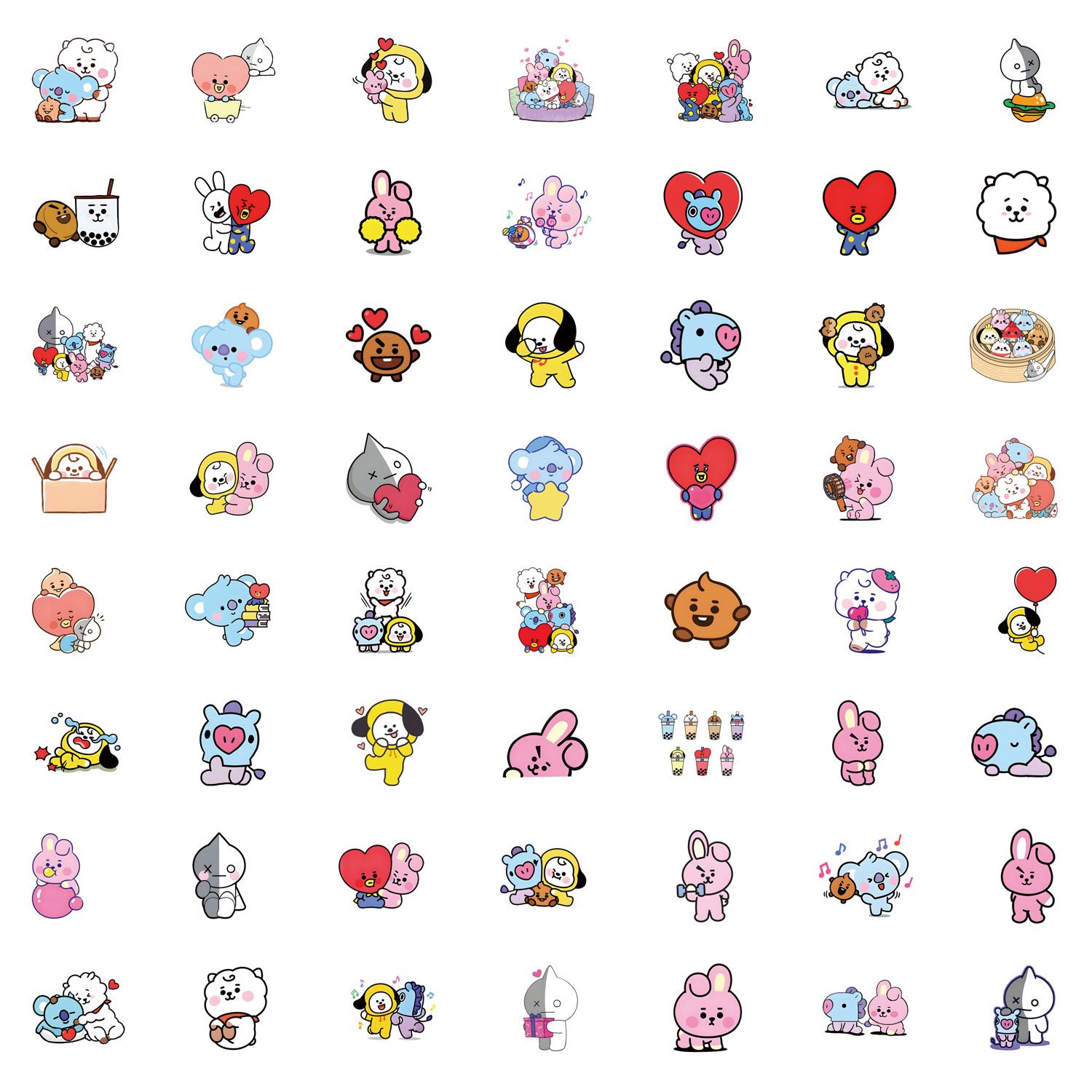 BT21 anime merchandise cartoon - огляд і ціна Anime Merchandise Mugs