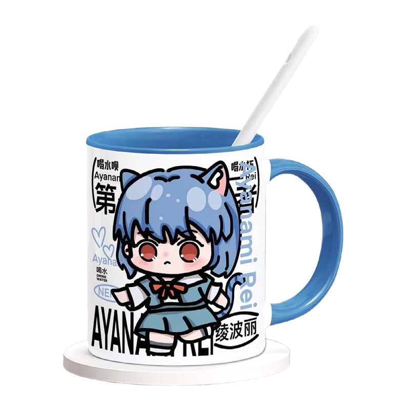 EVA Asuka Langley Soryu Anime  - огляд і ціна Anime Merchandise Mugs